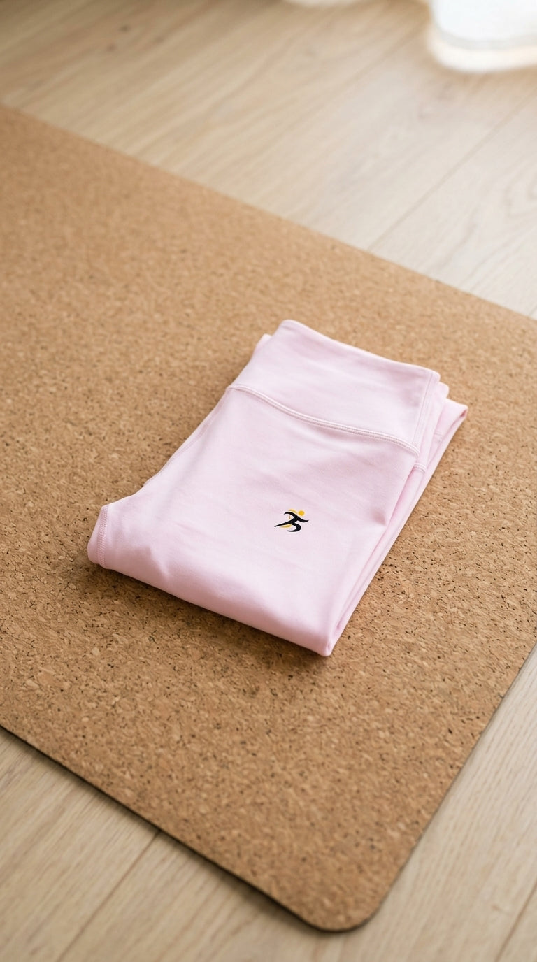 Flared athletic leggings — Yoga studio lifestyle | Generated by Modelize